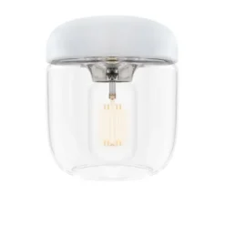 Umage Acorn pendel, vit/stål 14cm