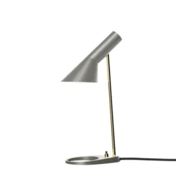 Louis Poulsen AJ Mini bordslampa Warm Grey/Brass