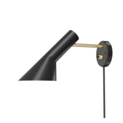 Louis Poulsen AJ vägglampa Black/Brass