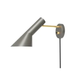 Louis Poulsen AJ vägglampa Warm Grey/Brass
