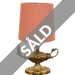 Vintage by Bright 1-2-3 Aladdin lampa, mässing