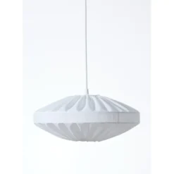 Alde & Lind Alba lampskärm, Linero vit Ø38cm