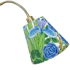 BERGO Lampskärmar Alf 23 lampskärm Campanula Peacock/Opal