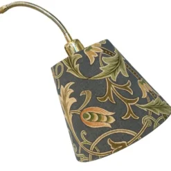 BERGO Lampskärmar Alf 23 lampskärm Scrolling Tulip Slate/Apricot