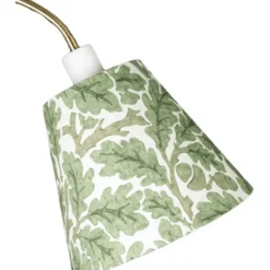 BERGO Lampskärmar Alf 23 Toppringskärm Oak, Forest/Cream