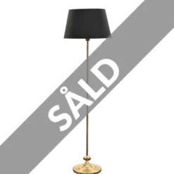 Vintage by Bright 1-2-3 Algot golvlampa, mässing