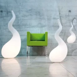 NEXT Alien XL Easy golvlampa m dimmer, opal