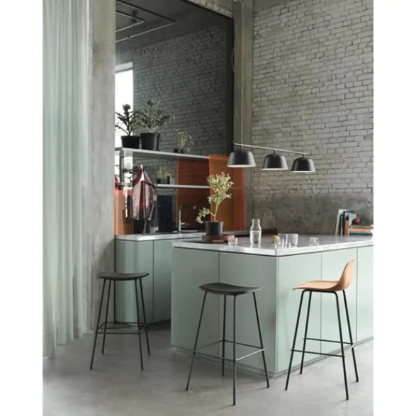 Muuto Ambit Rail pendel, grå 126cm