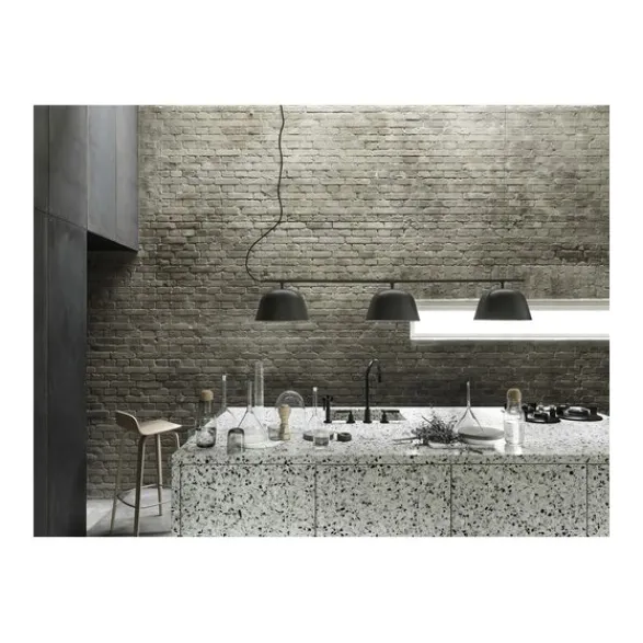 Muuto Ambit Rail pendel, grå 126cm
