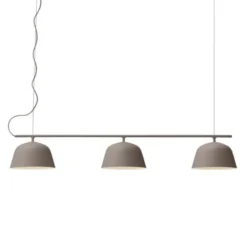 Muuto Ambit Rail pendel, taupe 126cm
