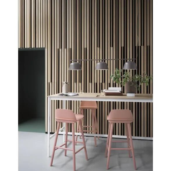 Muuto Ambit Rail pendel, vit 126cm