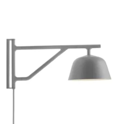 Muuto Ambit vägglampa, grå 16,7