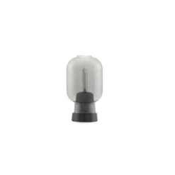 Normann Copenhagen Amp bordslampa, rökfärgat/svart 26,5cm