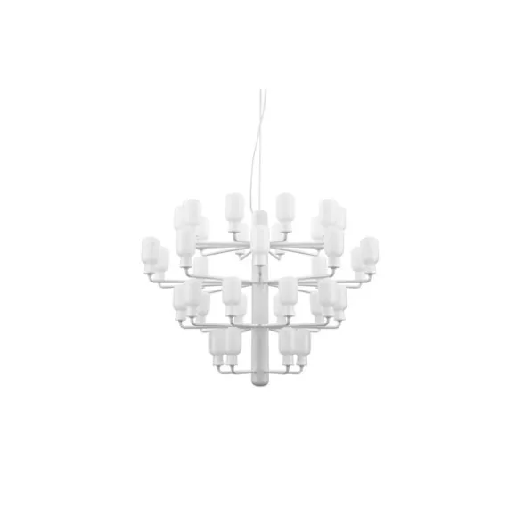 Normann Copenhagen Amp Large takkrona, opal/mattvit 62,5cm