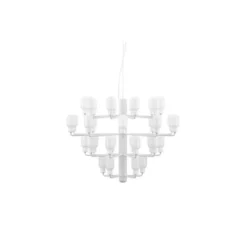 Normann Copenhagen Amp Large takkrona, opal/mattvit 62,5cm
