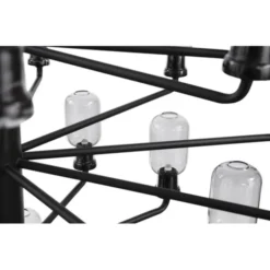 Normann Copenhagen Amp Large takkrona, rökfärgat/mattsvart 62,5cm