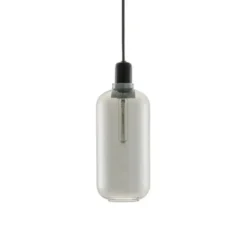Normann Copenhagen Amp pendel large, rökgrå/svart