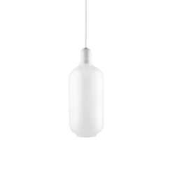 Normann Copenhagen Amp pendel large, vit/vit