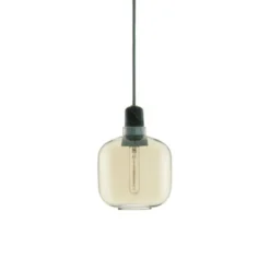 Normann Copenhagen Amp pendel small, guld/grön