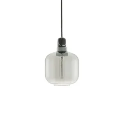 Normann Copenhagen Amp pendel small, rökgrå/svart