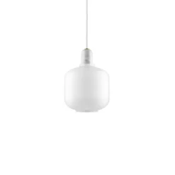 Normann Copenhagen Amp pendel small, vit/vit