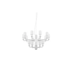 Normann Copenhagen Amp Small takkrona, opal/mattvit 32,5cm