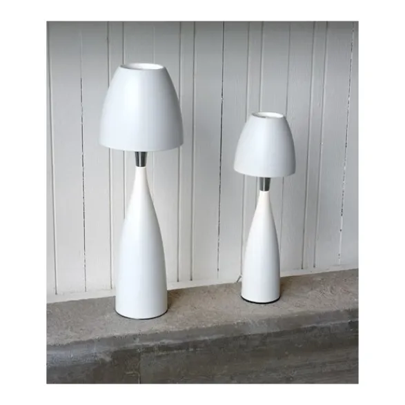 Belid Anemon bordslampa LED, vit 38,9cm