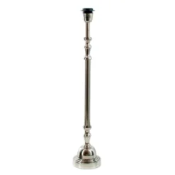 Hallbergs Belysning Anna Lampfot Antik silver 11,5cm