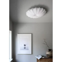 Watt & Veke Anna 80 plafond bomull, vit