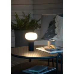 Konstsmide Antibes bordslampa RGB, svart