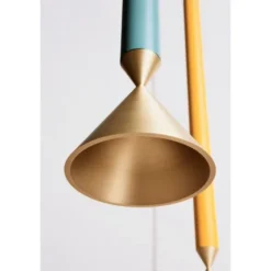 Pholc Apollo 59 pendel Deep sea, brass