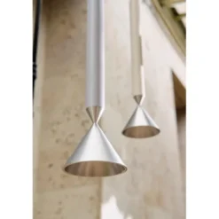Pholc Apollo 39 pendel Winter white, aluminium