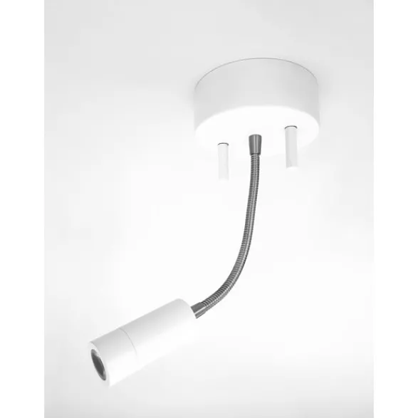 Armaturhantverk Arholma 1 spotlight, vit