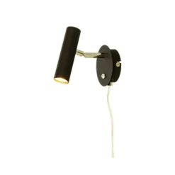 Aneta Artic vägglampa, svart 14,5 cm