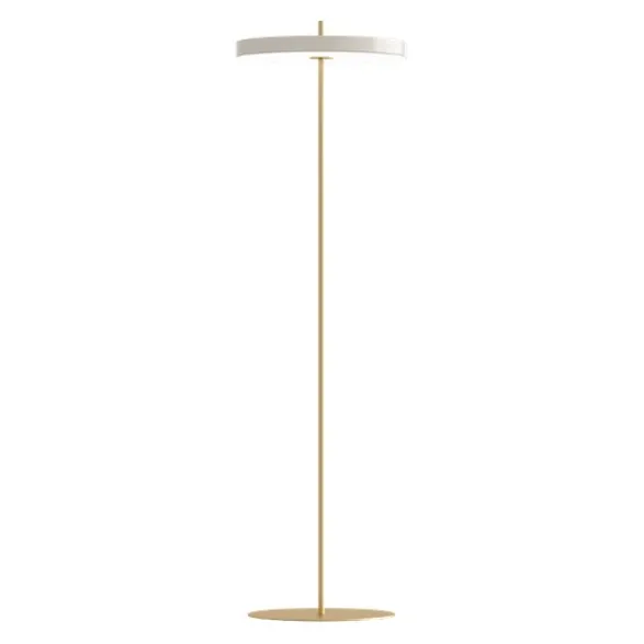 Umage Asteria golvlampa, pärlvit 150cm