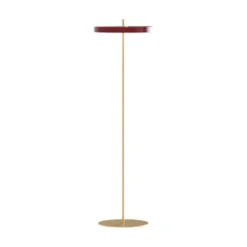 Umage Asteria golvlampa, rubinröd 150cm