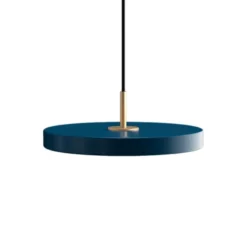 Umage Asteria mini pendel, petrol blå 31cm