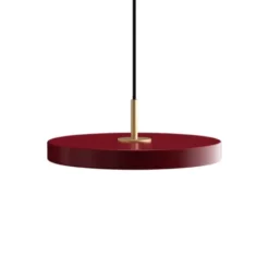 Umage Asteria mini pendel, rubinröd 31cm