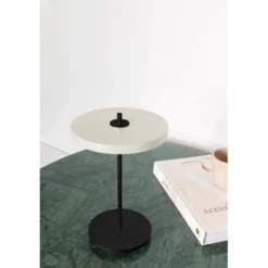 Umage Asteria Move bordslampa, Pearl White/black