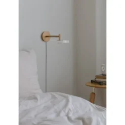 Umage Asteria vägglampa kort, Pearl White