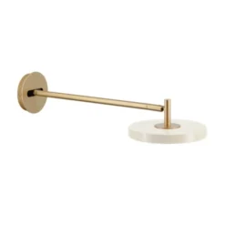 Umage Asteria vägglampa lång, Pearl White
