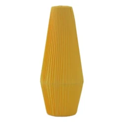 Hallbergs Belysning Astrid Stilskärm Satin Gul 9 cm