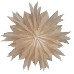 Watt & Veke Athena julstjärna, beige 50cm