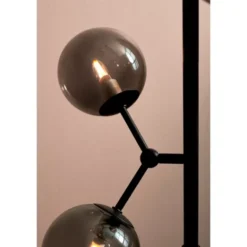Halo Design Atom Golvlampa, rökgrå