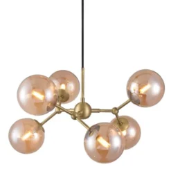 Halo Design Atom Takkrona Antik Mässing Ø57cm