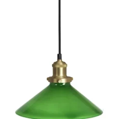 PR Home August Fönsterlampa Grön 25cm