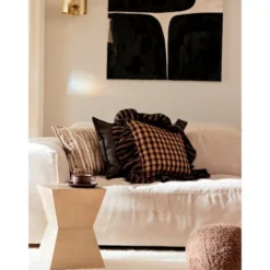 Svanefors Ava Kuddfodral, Fudge 45x45cm