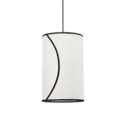 PR Home Ava takskärm Offwhite/svart 25cm