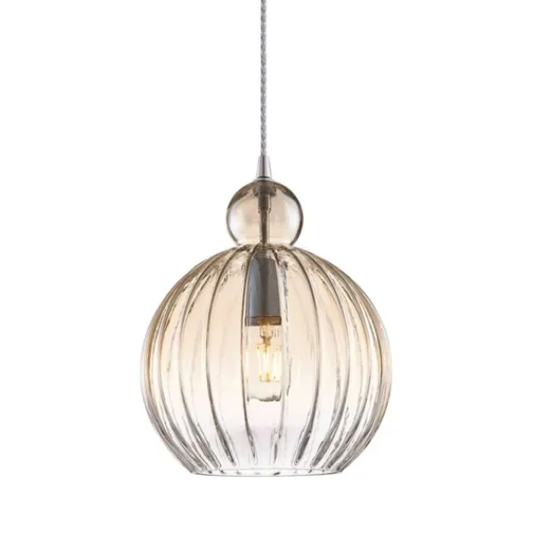 Halo Design Ball Ball taklampa, amber 32cm