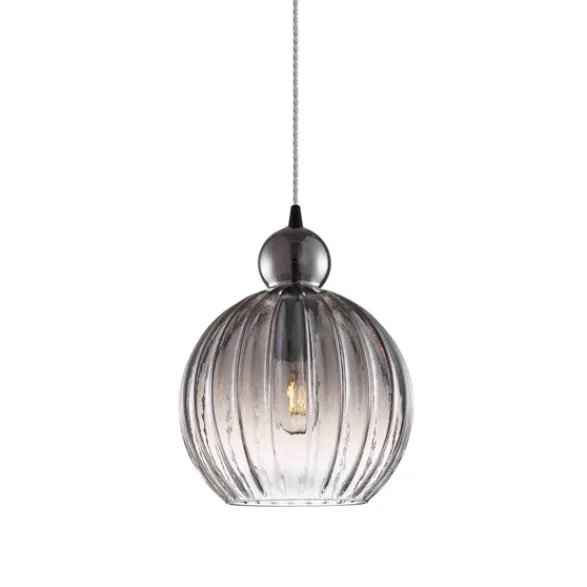Halo Design Ball Ball taklampa, rökfärgad 25cm